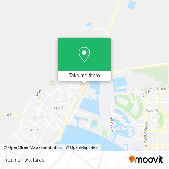 Карта כיכר טורונטו
