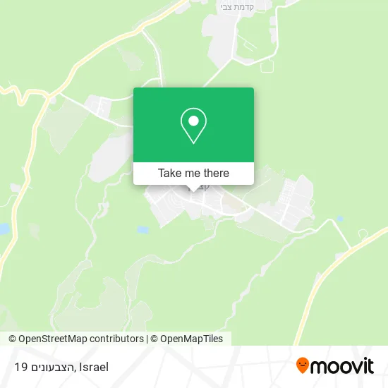 Карта הצבעונים 19