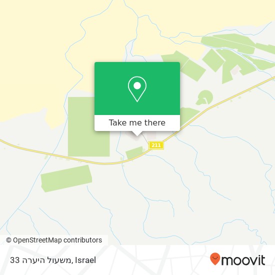 משעול היערה 33 map