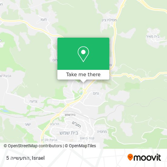 התעשייה 5 map