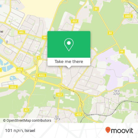 רוקח 101 map