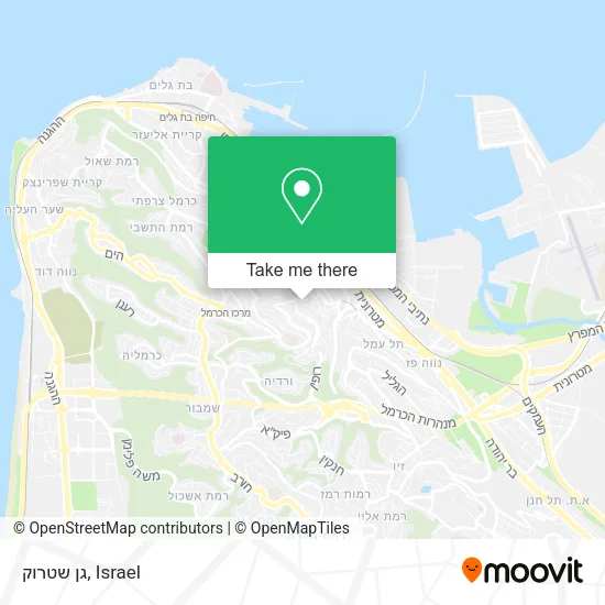 Карта גן שטרוק