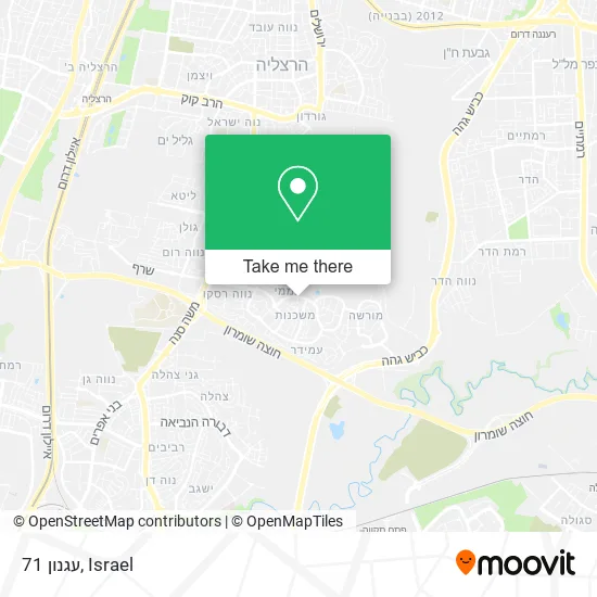 Карта עגנון 71