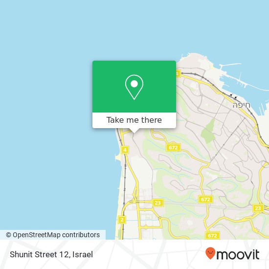 Shunit Street 12 map