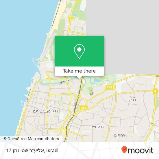 אליעזר שטיינמן 17 map