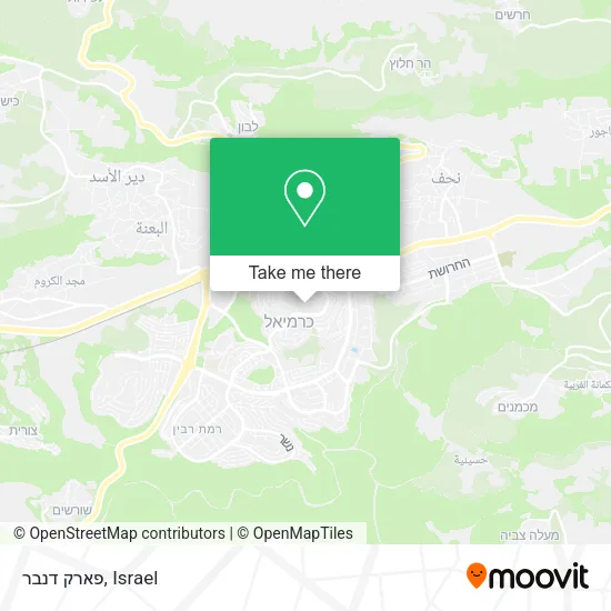Карта פארק דנבר