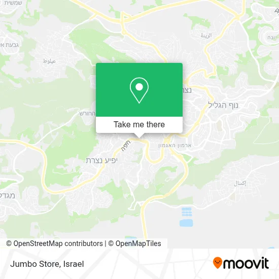 Jumbo Store map