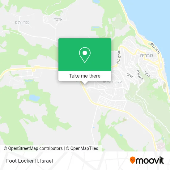 Foot Locker Il map