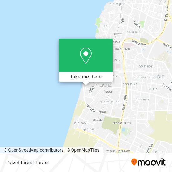 David Israel map