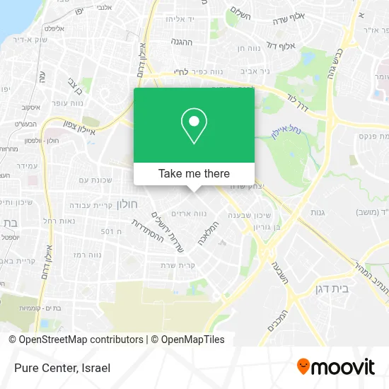 Pure Center map
