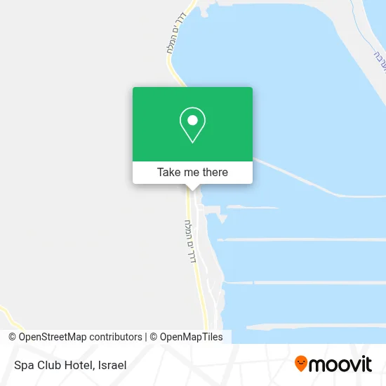 Spa Club Hotel map