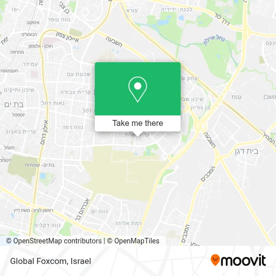 Global Foxcom map