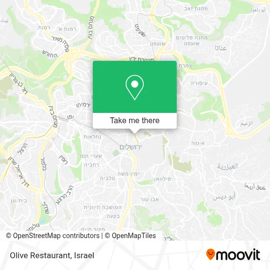 Olive Restaurant map