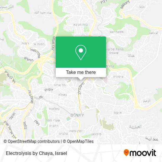 Electrolysis by Chaya map