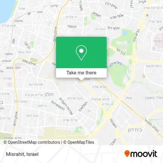 Misrahit map
