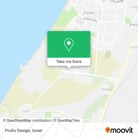 Profix Design map