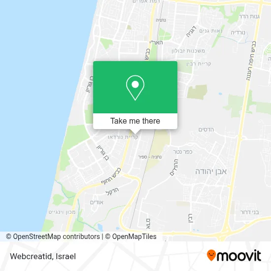 Webcreatid map