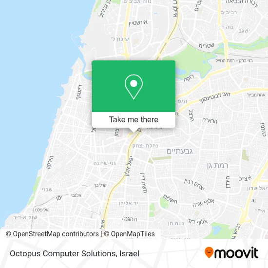 Octopus Computer Solutions map