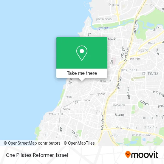 One Pilates Reformer map