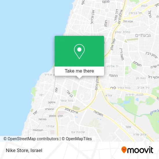 Nike Store map