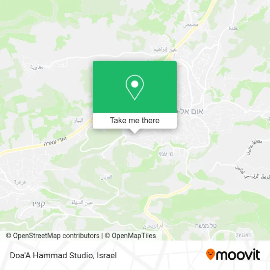 Doa'A Hammad Studio map