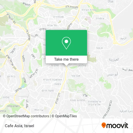Cafe Asia map