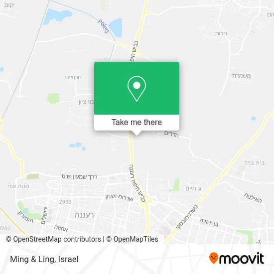 Ming & Ling map