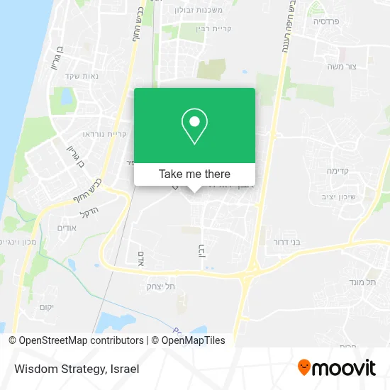 Wisdom Strategy map