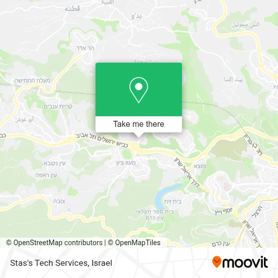Stas's Tech Services map