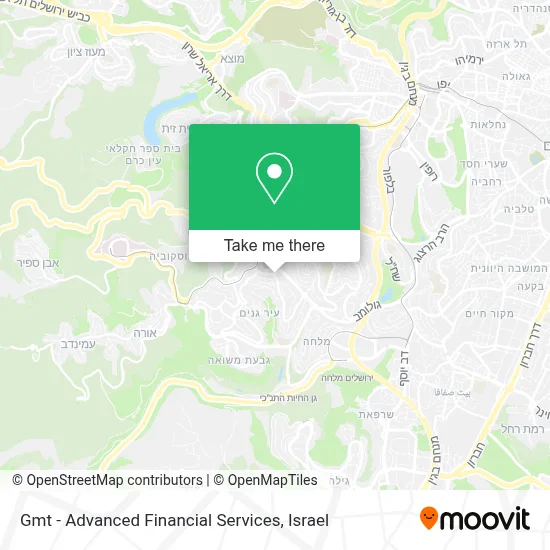Gmt - Advanced Financial Services map