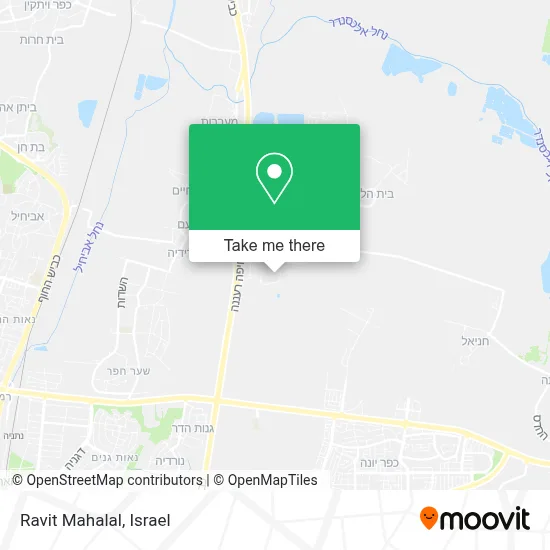 Ravit Mahalal map