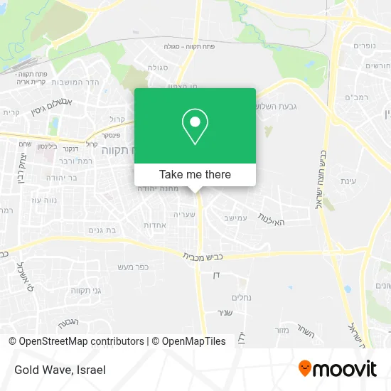 Gold Wave map