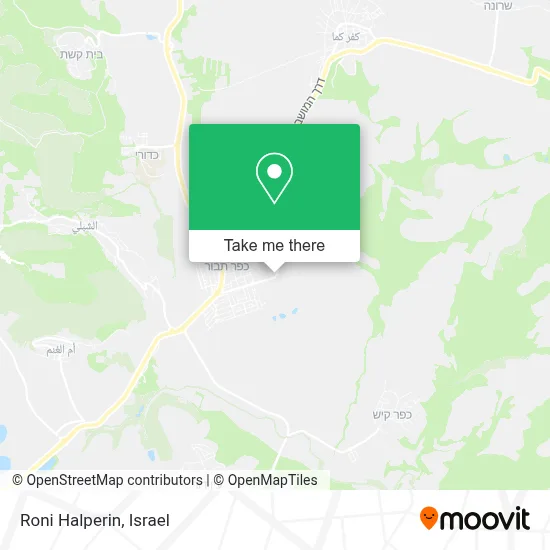 Roni Halperin map