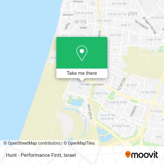 Hunt - Performance First map