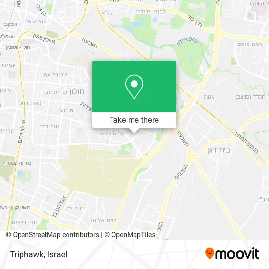 Triphawk map