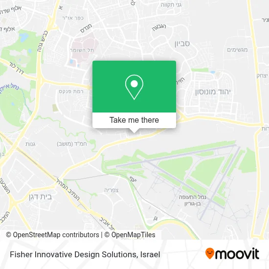 Fisher Innovative Design Solutions map