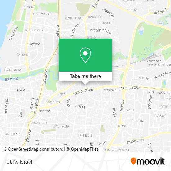 Cbre map
