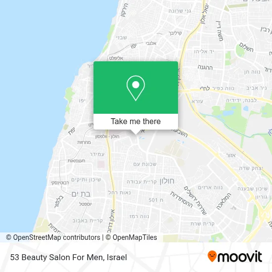53 Beauty Salon For Men map