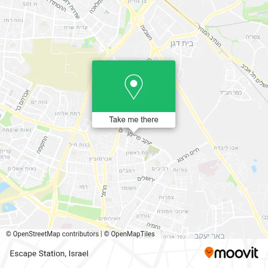 Escape Station map