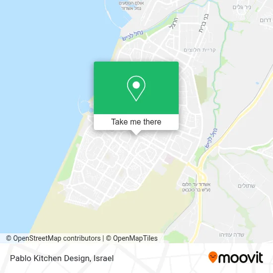 Pablo Kitchen Design map