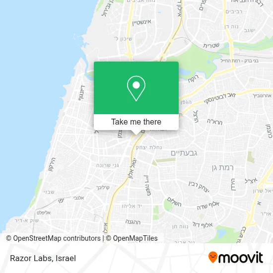 Razor Labs map