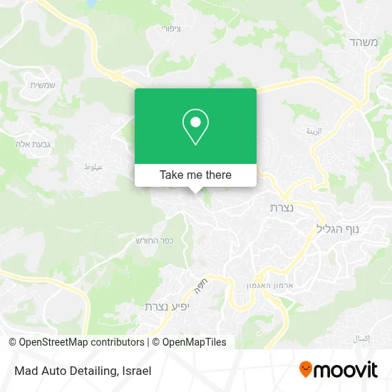 Mad Auto Detailing map