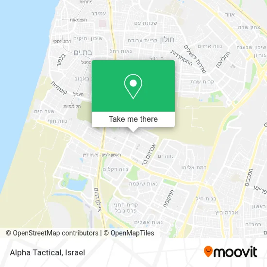 Alpha Tactical map