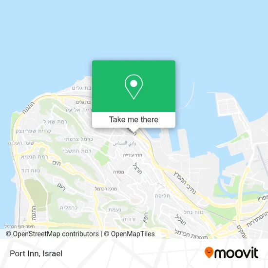 Port Inn map