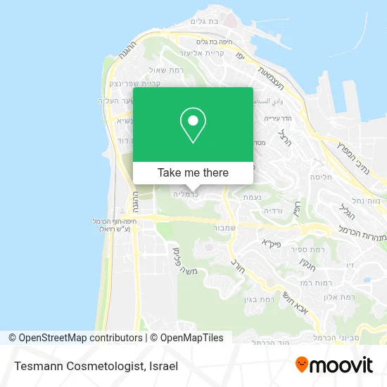 Tesmann Cosmetologist map