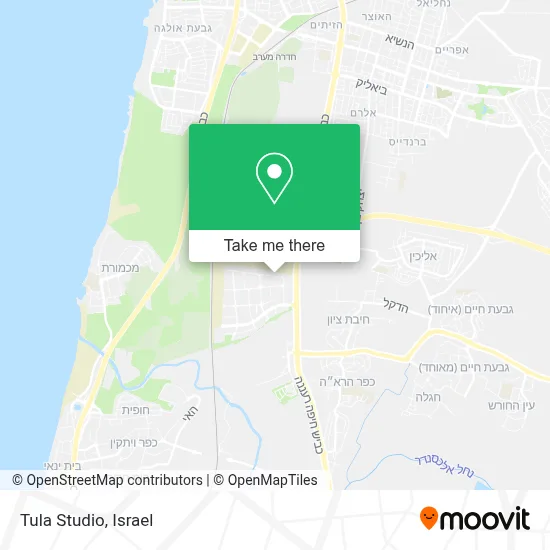Tula Studio map