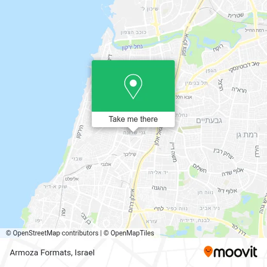 Armoza Formats map