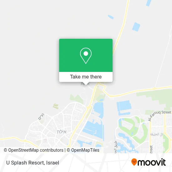 U Splash Resort map