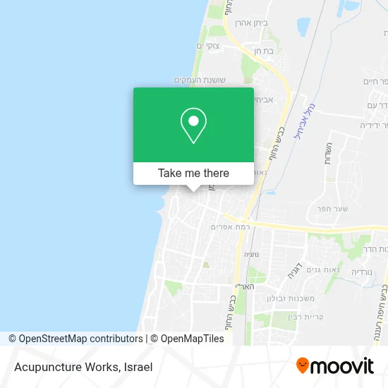 Acupuncture Works map