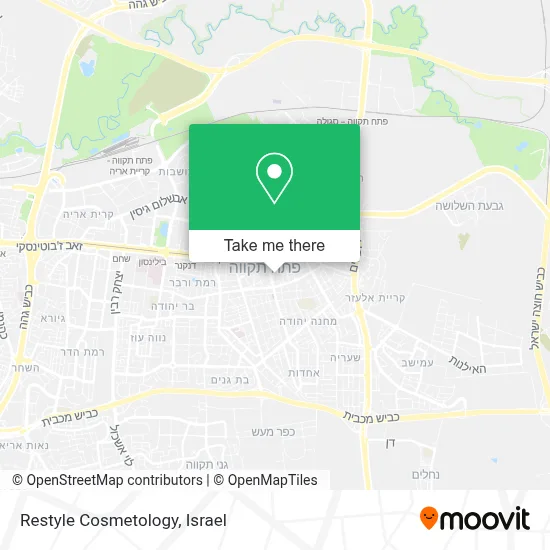 Restyle Cosmetology map
